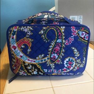 Vera Bradley Blush and Brush cosmetic bag